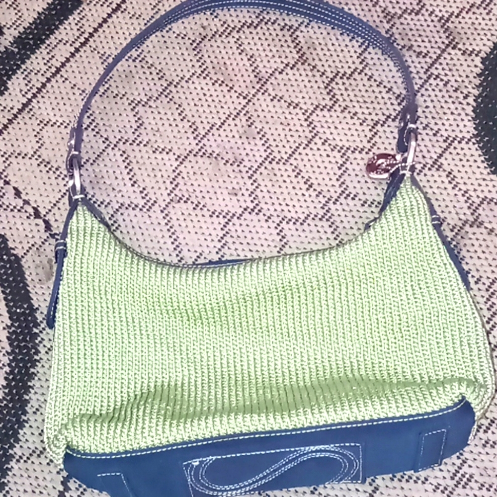 The Sak woven croquet purse